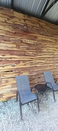 Bunkhouse with AC at B Berry Farms & Co in Elkland, Mo