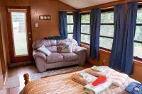 Little Pond, Big Fish, Swimming, Hiking, Kayaking on our Private Lake.