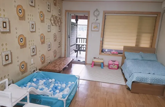 南原Kids泳池別墅Woorine旅館