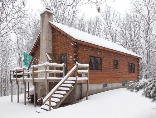 波科諾山脈原木小屋度假 - 木屋