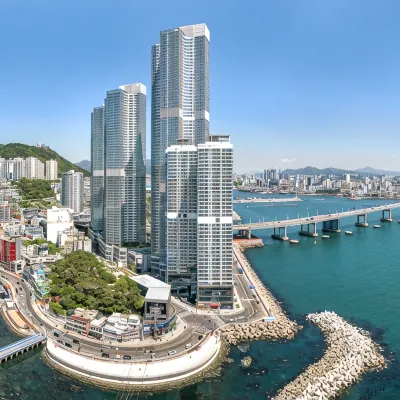 El Momento Songdo Отели рядом с достопримечательностью «Канатная дорога Сондо»