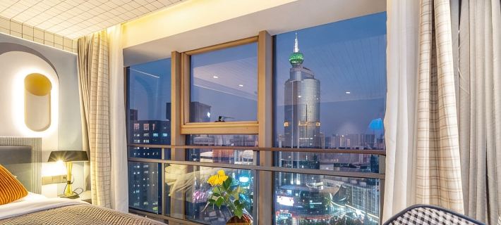 Puyun Cloud Apartments (Foshan Lingnan Tiandi Ancestor Temple Metro Station Branch) Hotels in Foshan