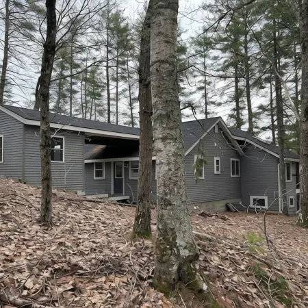 Pine River Pond waterfront