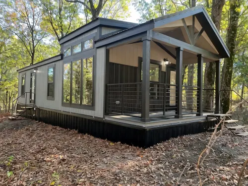 Cozy modern lake cabin on enchanting Eufaula - 홈스테이