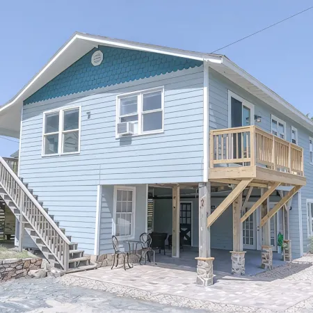Only Five Steps From The Beach Access!