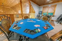 DeerWoodsLodge • Hot Tub • Fire Pit-Arcade-Large Groups-Family Reunion-Retreats - Alphydda
