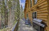 July Special! Cabin with Hot Tub! Near FairPlay & Breck!