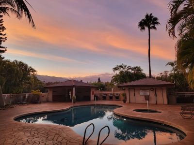 Resort Condo-Full Kitchen, King +Queen Bed, AC, Laundry-Walk to Beach and Shops