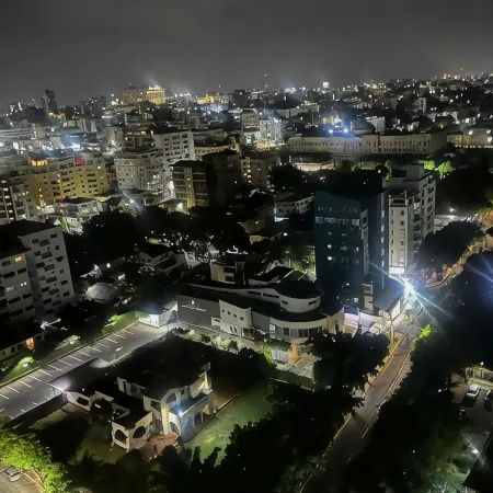 Apartamento con vista mar y la ciudad La Gloria Malecón Santo Domingo