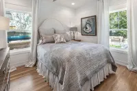 30A Home in Seacrest - Private Pool - Peak-A-Boo Ocean View 2 Min Walk to Beach