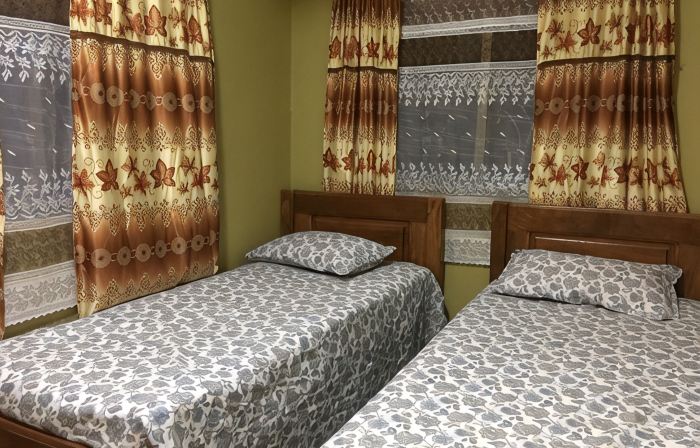 A 2018 built, two bedroom, bungalow for short or long term stay