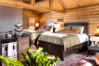 Beautiful Log Cabin in Paradise Valley, Montana - Hytter