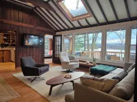Charming 2-bedroom cabin with a stunning view - 4성급