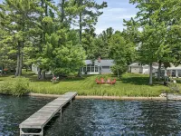 Cozy Private Lakefront Cottage, Pet-Friendly with Private Dock - 3-Star