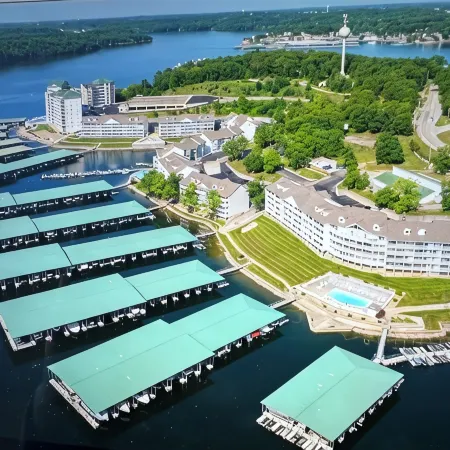 Beautiful lake front condo in perfect location by land and water. Boat Slip.