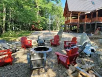 New luxurious Cabin, 10 min away from old man cave - Hytter