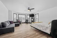 Beautifully renovated 1800 SF home where modern amenities meet classic style .