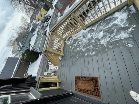 Waterfall Shower and Cozy Loft - Modern Tranquil Escape