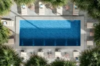 Yi Zhi. High Floor City View Huge-Screen Apartment(Shenzhen North Railway Station, Wanke Yue City)