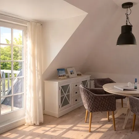 Coziness under the roof - quiet vacation apartment with balcony