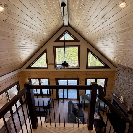 Luxury Muskoka River Log Cabin