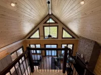 Luxury Muskoka River Log Cabin - Homestays