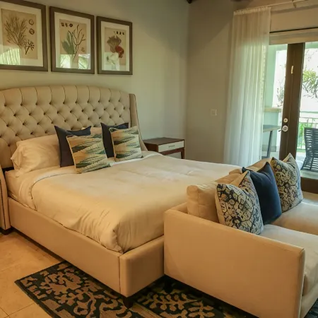 Waking up in a tropical reserve with the sound of the sea caressing your soul.