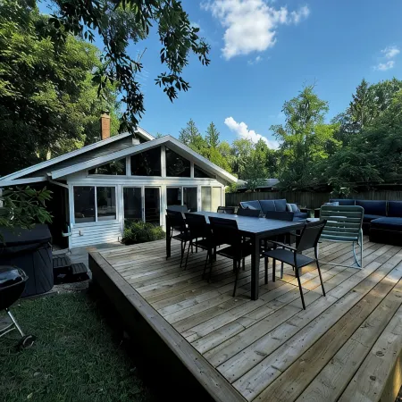 Relax on your own private beach on stunning Lake Michigan