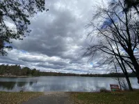 Cozi retreat set in the woods within walking distance of Waubee Lake. - Homestays