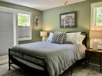 Creekside Cottage w/ Hot Tub near Asheville, Pet-Friendly