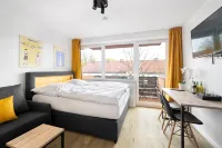 Homaris Apartments München Laim - balkon