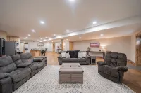 Chic Country Basement