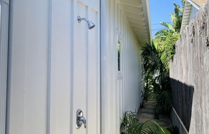 Blue Door Bungalow.
