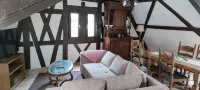 Holiday apartment in the historic old town of Annweiler am Trifels - balcony