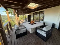Cliff House | Avenue of the Giants | 6BD 4BA - balcony