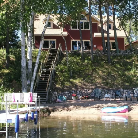 Beautiful Pristine O'brien Lake Home in Crosslake MN, Sleeps 10