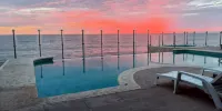 Casa de la Rana! Spacious 6-bedroom Beach Front house in Nuevo Mazatlán - สระว่ายน้ำส่วนตัว
