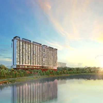Dorsett Waterfront Subang by Homebrickz Отели рядом с достопримечательностью «Тематический парк Sunway Lagoon»