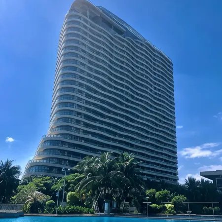 QionghaiBoAoYaZhouWanJiuzhouyang and Scene of Sea Holiday Mansion