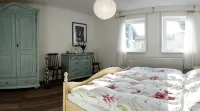 Apartment with fireplace on the Rennsteig in the Thuringian Forest
