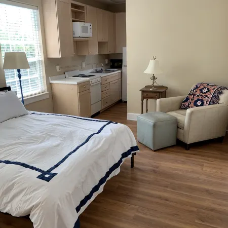 Apartment center center