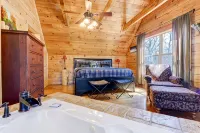 Amazing Mountain Views / Hot Tub / Fireplace / Game Room / Creek / Trails