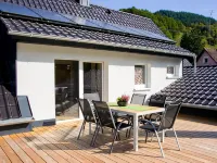 Vacation apartment with large roof terrace in Münstertal in the Black Forest Hoteles en Münstertal
