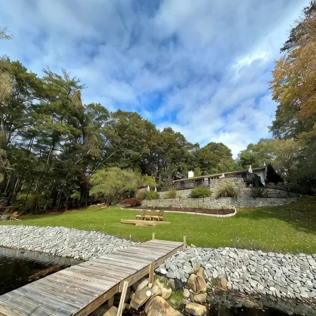 Private, Peaceful & Exquisite LAKE FRONT Property w EXPANSIVE HEATED POOL