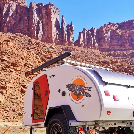 Red Rock Base Camps Teardrop Trailer #2. Take your hotel room outside!