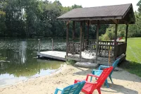 Lakeside cabin with Hot Tub and full kitchen!  Sleeps up to 12 people. - 3-Star
