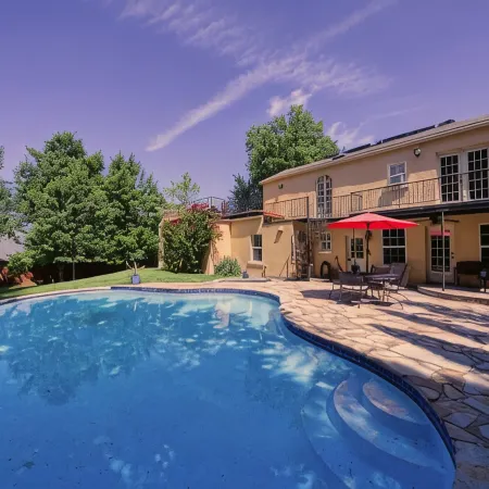 Italian Villa Next to Gathering Place with Pool