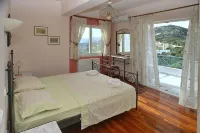 Villa Stella,  swimming pool, by the beach,  close to Athens - balcony