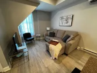 Downtown Dubuque Retreat, Spa Access, Private Deck, One Block to Farmers Market,