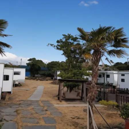 Seogwipo Pyoseoncaravan Отели рядом с достопримечательностью «Пляж Пёсон»